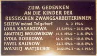 Gedenktafel